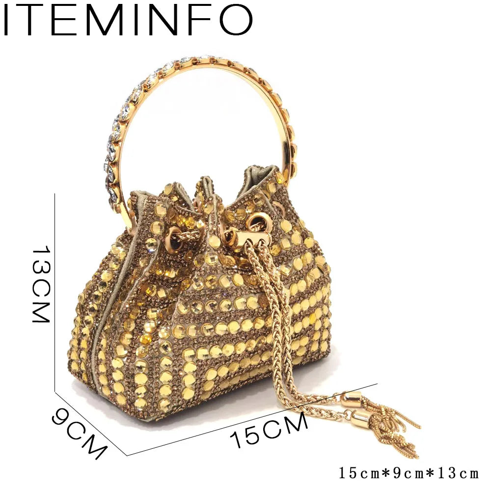 Sandalias con fondo de Muffin decoradas con cuentas para mujer, zapatos y bolso cómodos y versátiles, elegantes, a la moda, verano, 2023