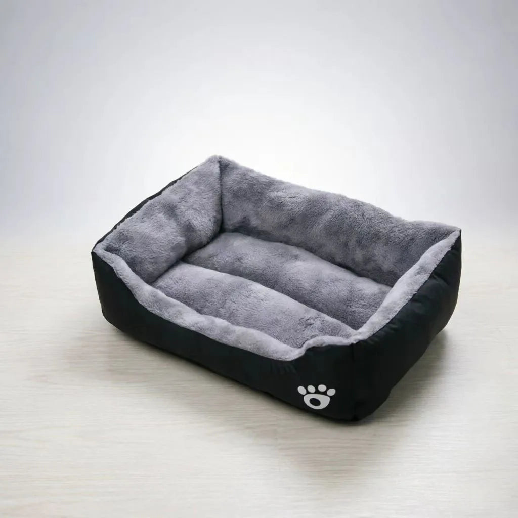 Cama Rectangular de Felpa Suave para Perros, Sofá Cálido Antideslizante para Gatos y Perros Pequeños, Cojín de Corduroy