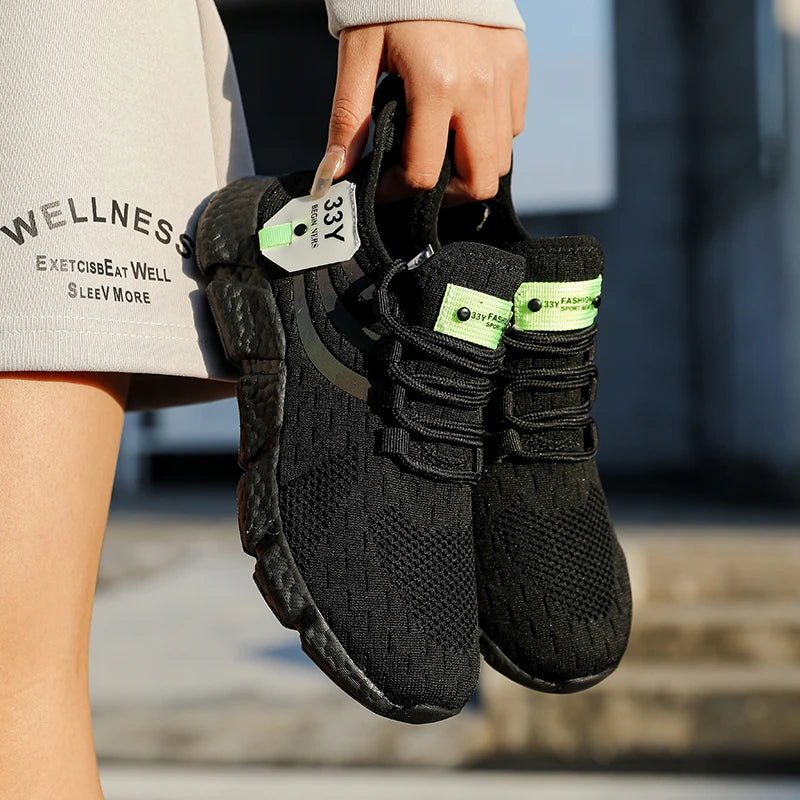 Zapatillas de deporte para hombre, zapatos informales clásicos transpirables, zapatillas de Tenis para hombre, novedad de 2024, zapatos cómodos de malla para exteriores para hombre, Tenis Masculino