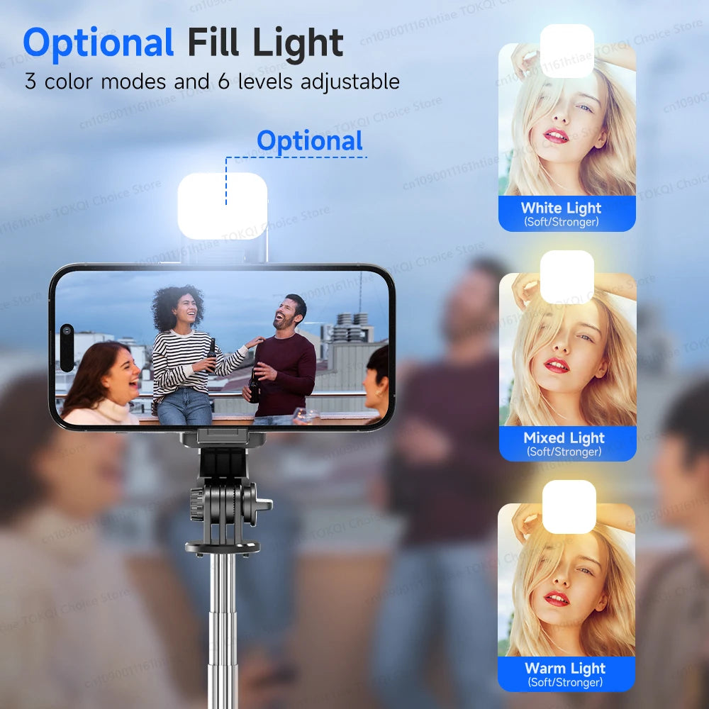 Trípode/palo Selfie F01, soporte para teléfono, Mini trípode portátil con Bluetooth inalámbrico para Android e Iphone, teléfono inteligente, disparo Vlog