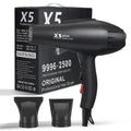 Secador de Pelo RESUXI X5 de 2500W de Alta Potencia, Secador de Pelo Iónico Eléctrico para Uso en Salón y en Casa, Secado Rápido, Secador de Pelo para Mujer