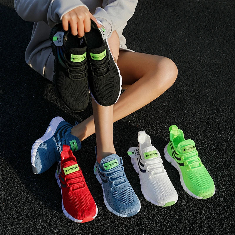 Zapatillas de deporte para hombre, zapatos informales clásicos transpirables, zapatillas de Tenis para hombre, novedad de 2024, zapatos cómodos de malla para exteriores para hombre, Tenis Masculino