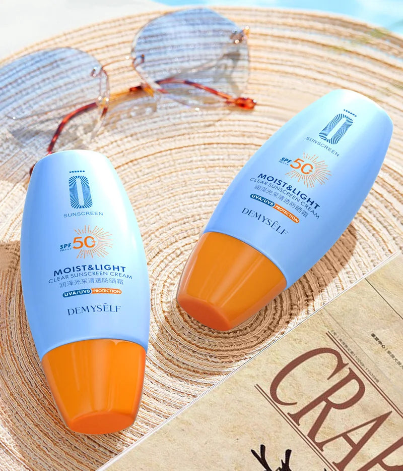 Protector solar SPF50 + protector solar para el cuerpo Facial crema solar blanqueadora bloqueador solar crema protectora de la piel antienvejecimiento hidratación con control de aceite