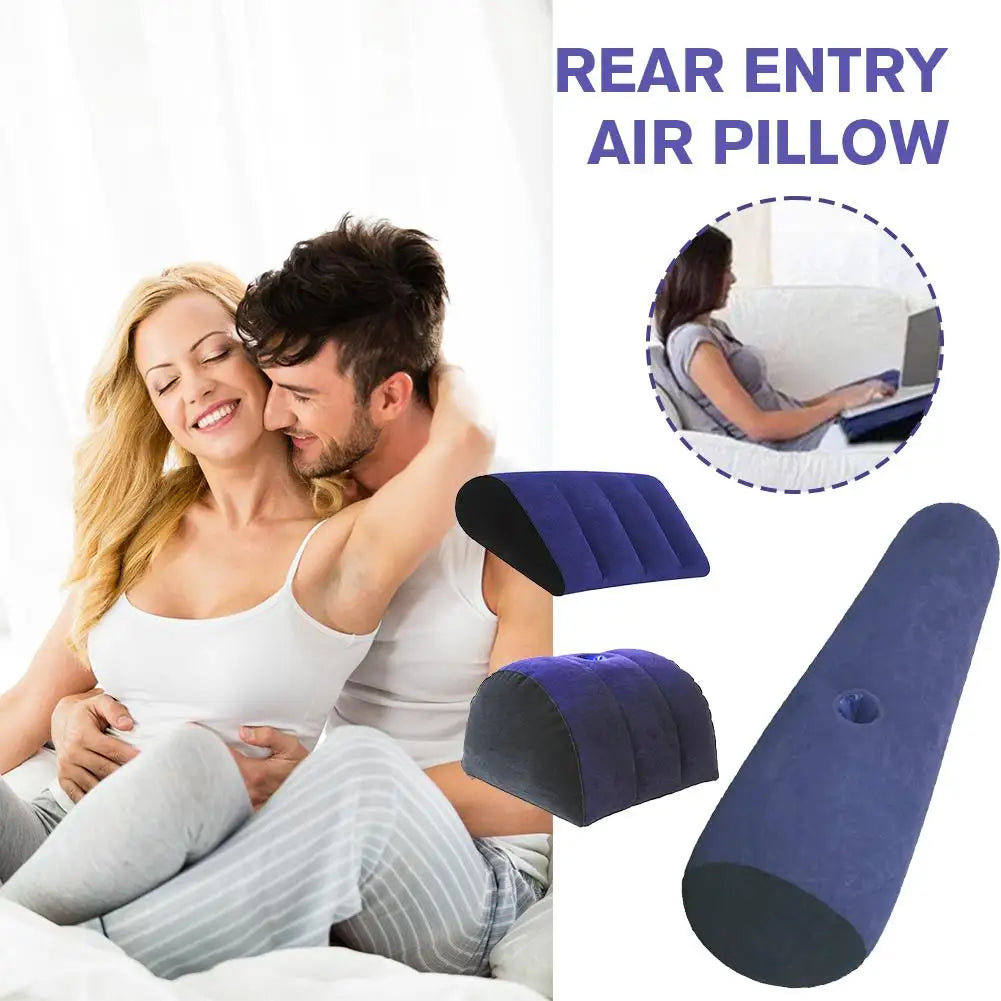 Nuevos juguetes de almohada inflable, cojín mágico, cojín relajante, cilindro triangular, cuña, regalo de corazón, regalos para parejas