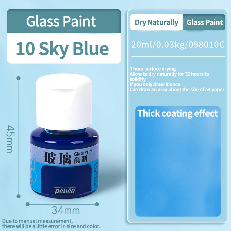 Botella de colores de pintura acrílica, 24 colores, 20/25 ml, pigmento de Graffiti hecho a mano DIY para dibujo de artista, pintura de Color agua de vidrio Gouache