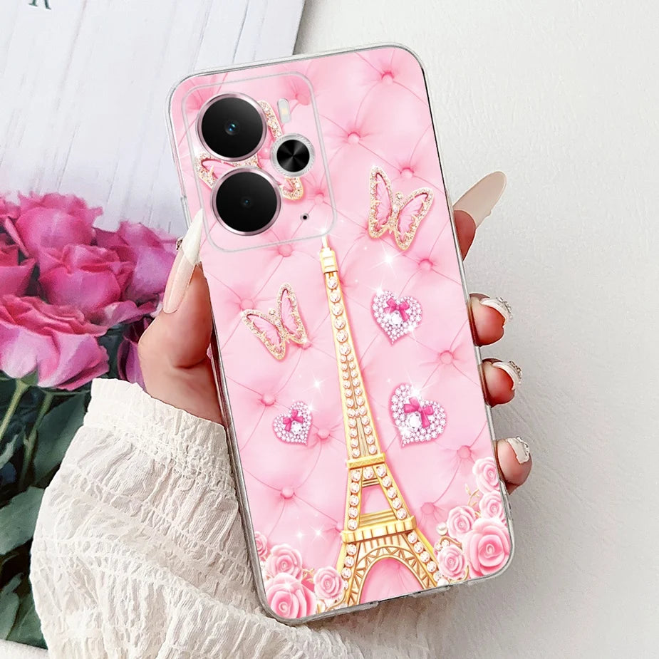 For Realme 14 5G Case Realme 14T RMX5078 New Luxury Painted Cover Soft Slim Phone Case For Realme 14X Realme14 T 5G Fundas Coque
