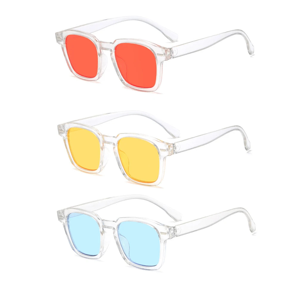 Gafas de sol cuadradas de la marca RMM, de alta calidad, con diseño de polígono, a la moda, para hombre, estilo hip hop, retro, para mujer