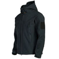 Chaqueta de Piel de Tiburón a la Moda 2024, Chaqueta Táctica Impermeable y Cortavientos para Hombre, Chaqueta con Capucha