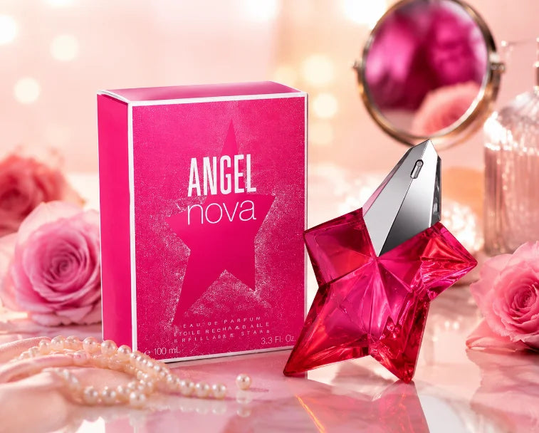 Perfume de Marca de 100 ml, Aroma Perfecto y Duradero, Serie Angel, Perfume para Mujer, Fragancia Floral Fresca, perfumes mujer