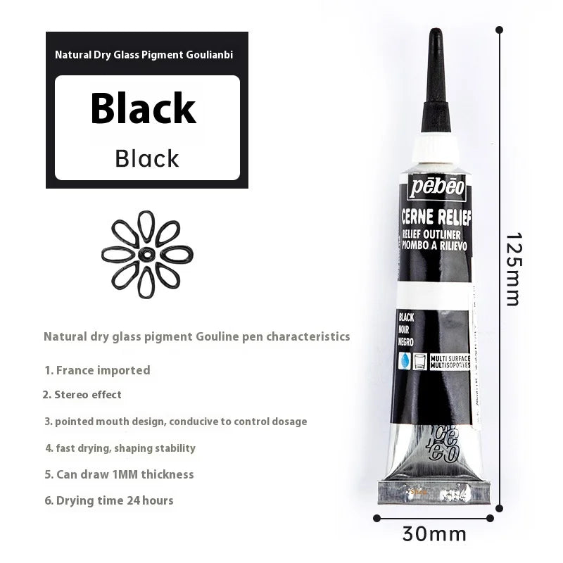 Botella de colores de pintura acrílica, 24 colores, 20/25 ml, pigmento de Graffiti hecho a mano DIY para dibujo de artista, pintura de Color agua de vidrio Gouache