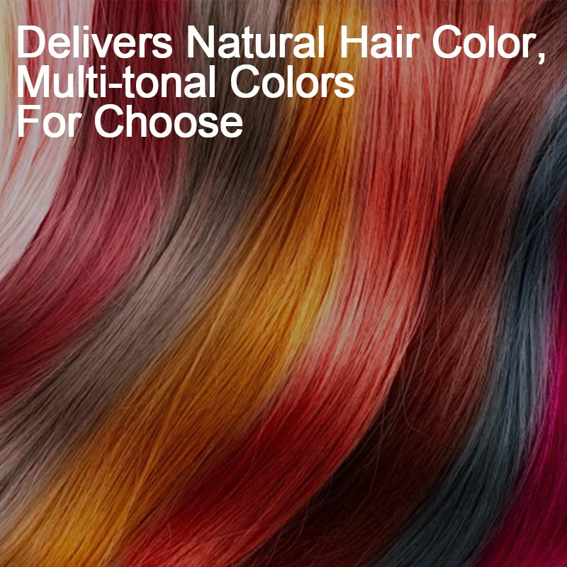 Champú semipermanente para teñir el cabello, champú invisible que protege y fijar el color, color instantáneo del cabello, brillo duradero, cuidado del cabello