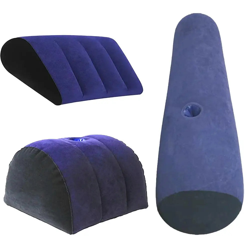 Nuevos juguetes de almohada inflable, cojín mágico, cojín relajante, cilindro triangular, cuña, regalo de corazón, regalos para parejas