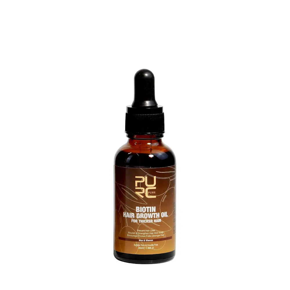 PURC Biotina champú acondicionador para el cabello para hombres y mujeres limpieza del cuero cabelludo raíz del cabello nutre aceite suavizante mascarilla para el cabello conjunto de productos para el cuidado