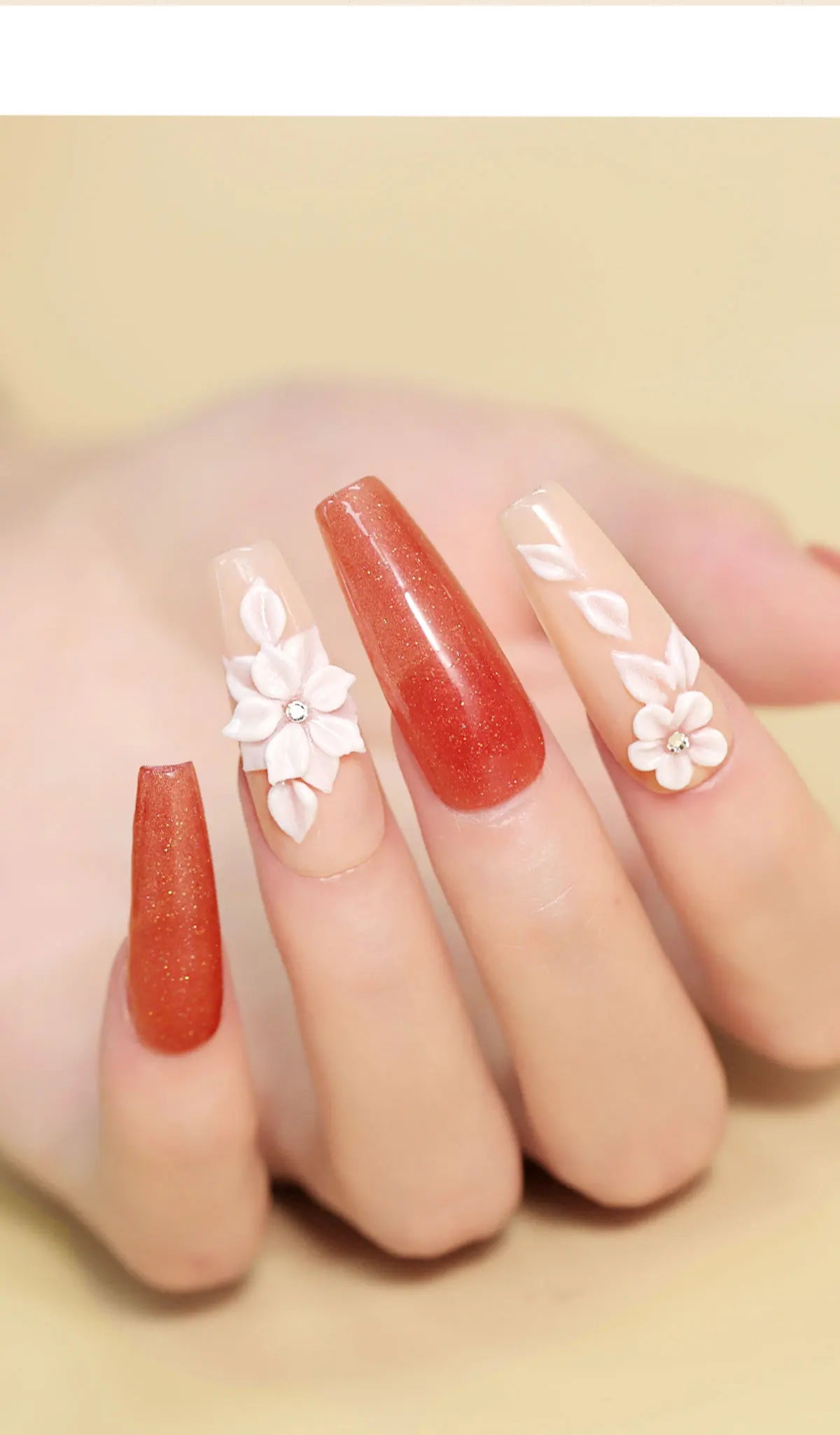 LIMEGIRL-polvo acrílico para uñas, 5 colores, profesional, rosa, claro, blanco, polímero desnudo para extensión de uñas, polvo fino de calidad para salón