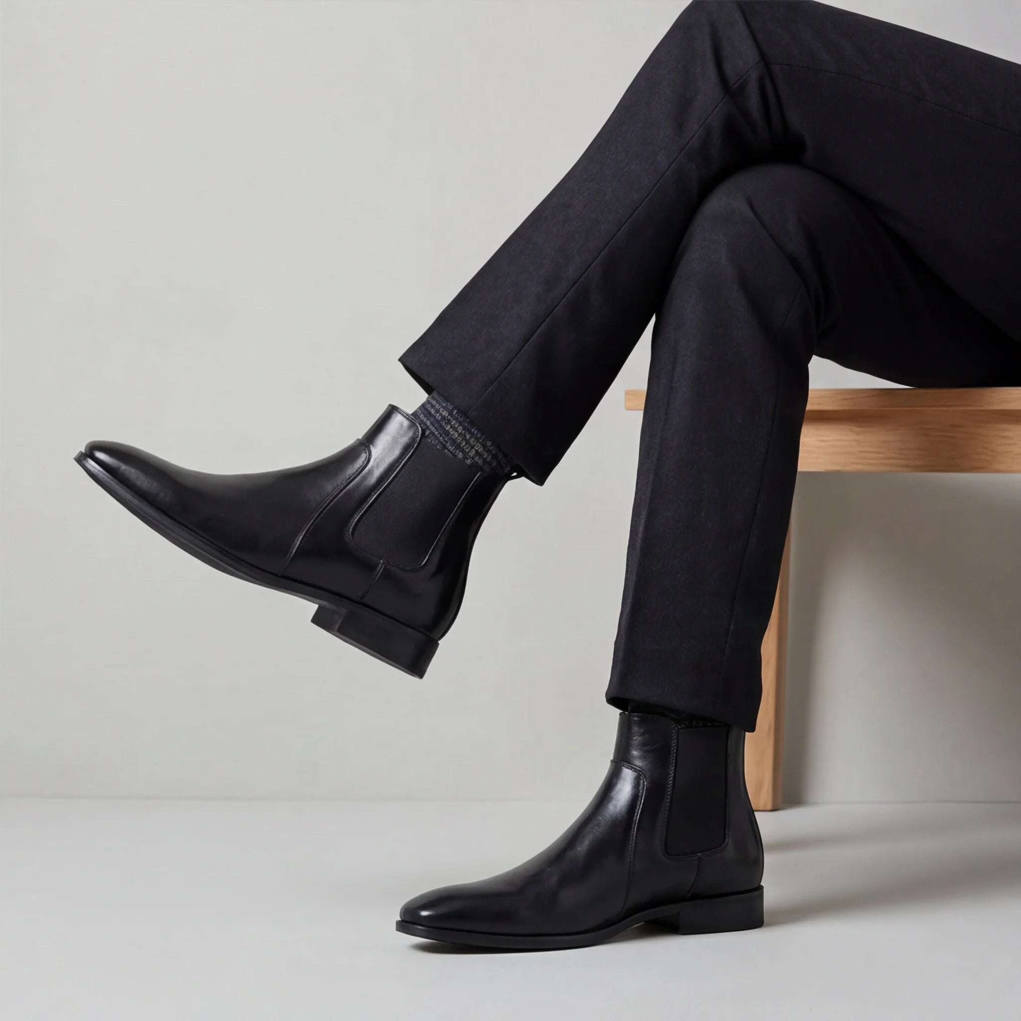 Botas Chelsea para Hombre, Tallas 40-46, Marca 2026, Cómodas y Modernas, de Cuero