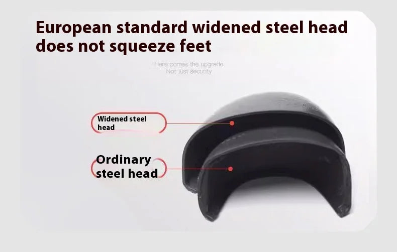Botas de seguridad de trabajo indestructibles de cuero impermeables para hombre, botas militares para exteriores, zapatos industriales antigolpes y antipinchazos para hombre