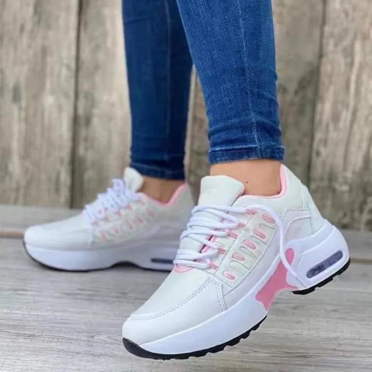 Tenis Mujer Zapatillas De deporte plataforma zapatos casuales para Mujer 2025 nueva comodidad malla antideslizante Zapatillas De correr De talla grande Zapatillas De Mujer