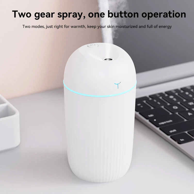 El nuevo humidificador de aire con una pequeña cantidad de difusor de máquina de humidificación humidificador de dormitorio con pulverizador de niebla ultrapeso