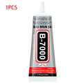 B7000 Pegamento 15/25/50/110 ml Adhesivo reparador de resina epoxi  Pantalla táctil de teléfono móvil Joyería Artesanía Herramienta de pegamento líquido para bricolaje con salida de aguja fina, transparente, ecológico
