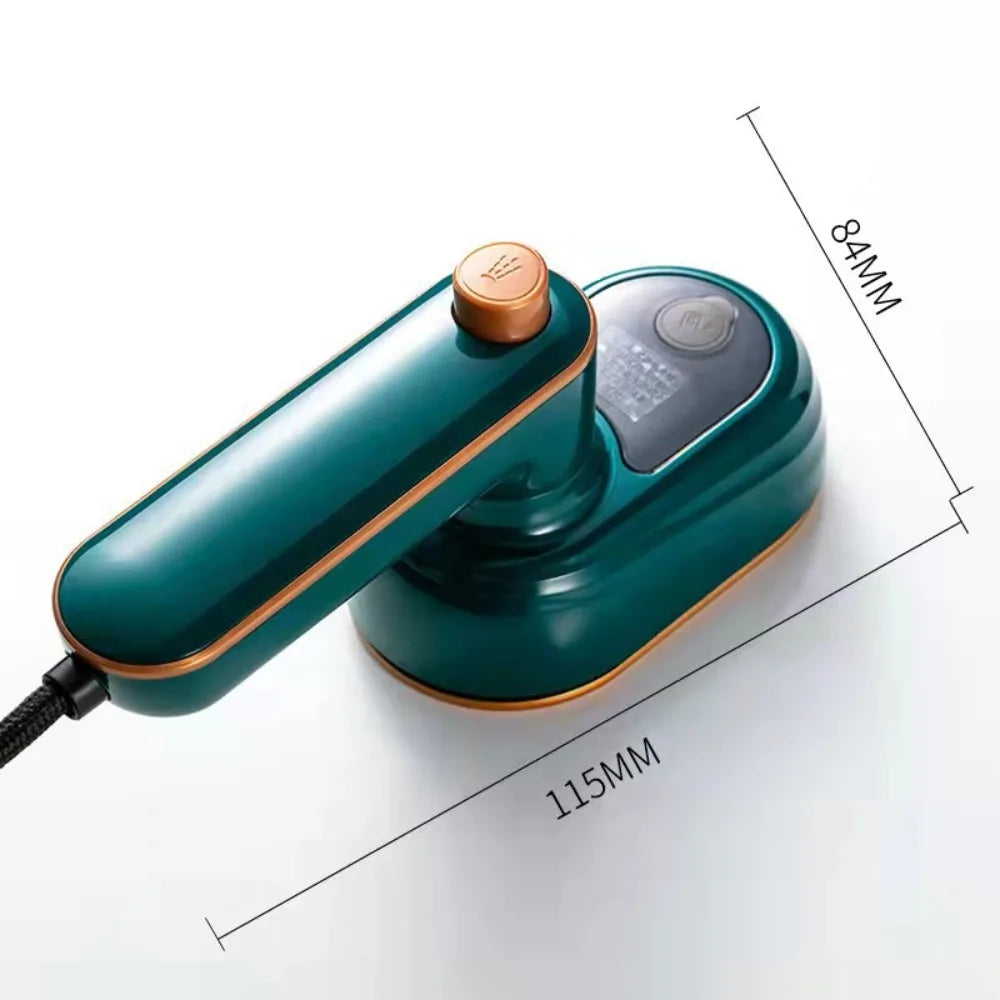 Mini Plancha de Vapor Giratoria Portátil, Generador de Vapor Doble Húmedo y Seco, Vaporizador de Ropa Portátil para el Hogar y Viajes, Plancha Colgante