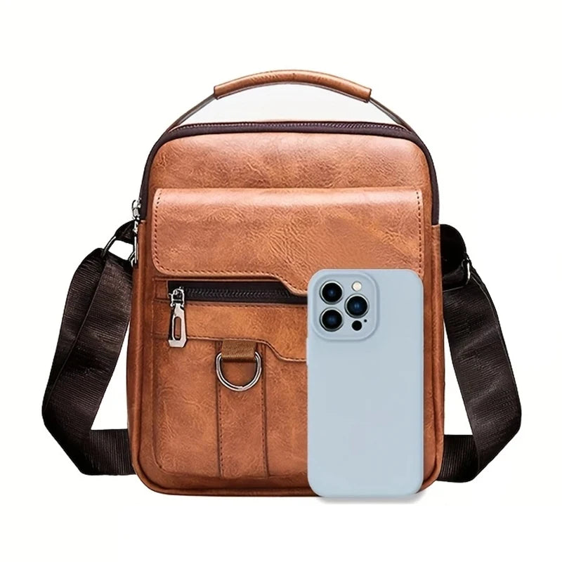 Bolso de moda, adecuado para uso diario, viajes, versátil, correas de hombro ajustables, material de Pu, ligero y simple