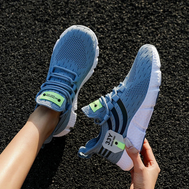 Zapatillas de deporte para hombre, zapatos informales clásicos transpirables, zapatillas de Tenis para hombre, novedad de 2024, zapatos cómodos de malla para exteriores para hombre, Tenis Masculino