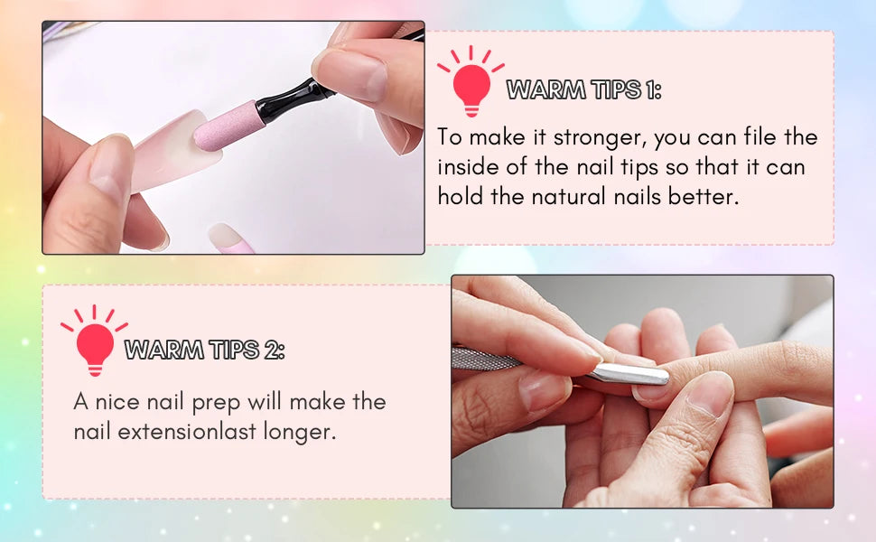 Pegamento para Uñas Makartt Super Fuerte para Uñas Acrílicas, Uñas Postizas, Adhesivo Profesional para Puntas de Uñas, Pegamento para Uñas Adhesivas
