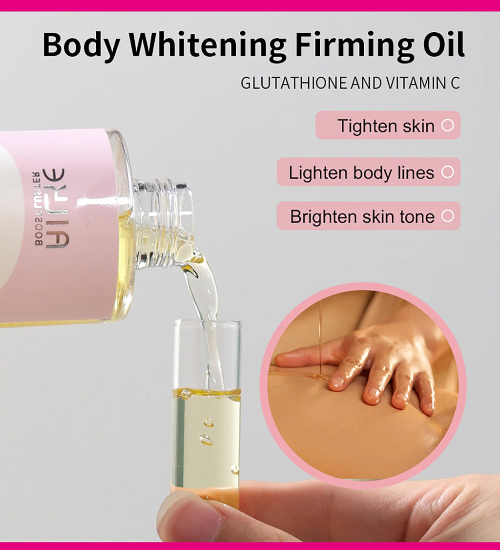 AILKE blanqueamiento eliminar manchas negras loción para el cuidado de la piel Facial crema hidratante glutatión corporal vitamina C piel negra cara nuevo conjunto