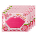 5/10 unids/lote mascarilla labial nutritiva de colágeno esencia de frutas hidratante reafirmante parche labial antiarrugas cuidado de la piel