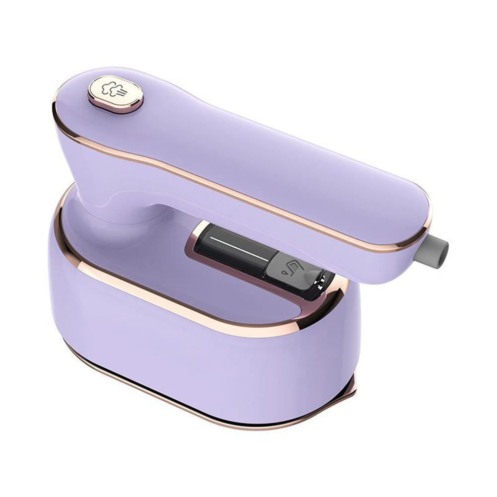 Mini plancha de vapor portátil de mano, vaporizador de ropa en seco y húmedo, doble máquina de planchado de tela para el hogar, Gadget de viaje para el hogar