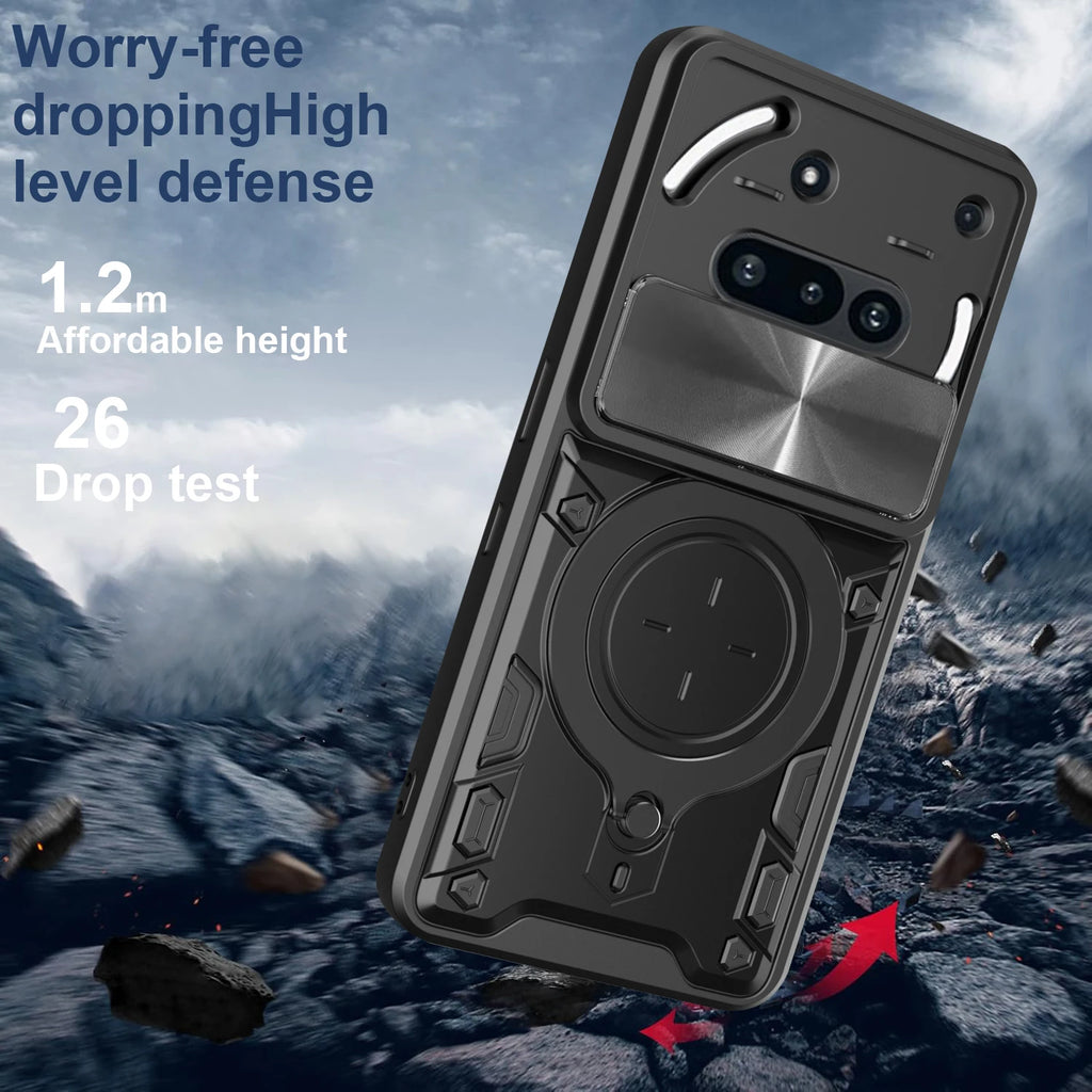 Funda protectora para nada teléfono 3a, funda con soporte de anillo, protección de lente, Fundas Coque Capa