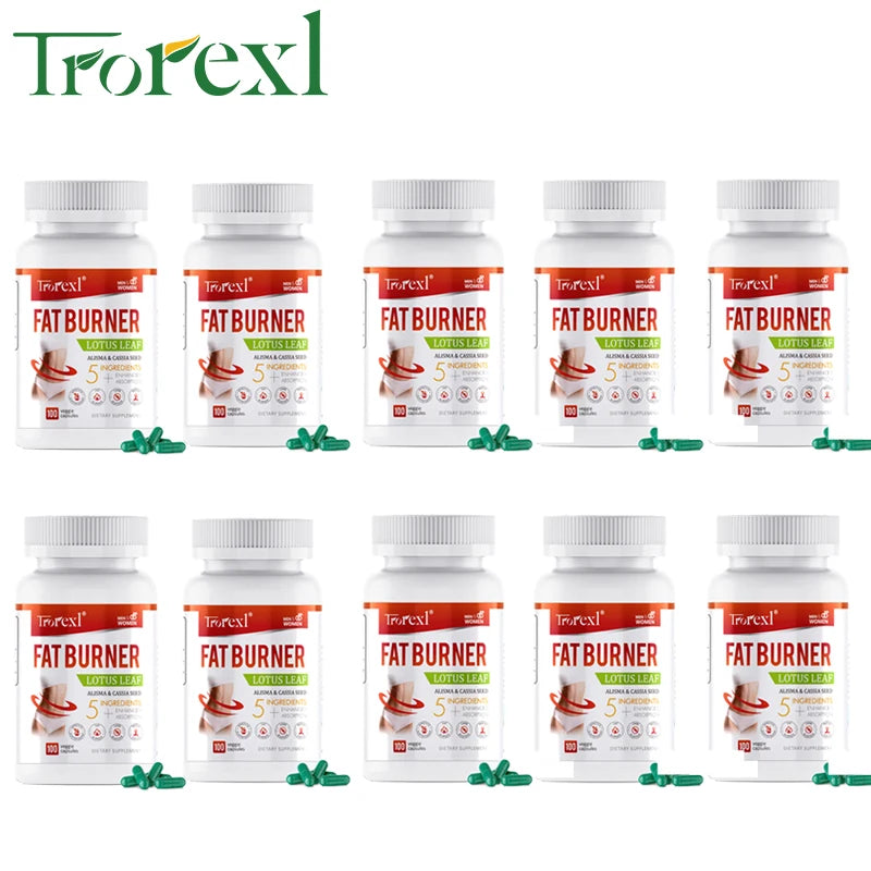 Cápsulas Dietéticas Saludables Unisex, 5 Ingredientes Naturales que Promueven el Metabolismo y Aumentan la Saciedad