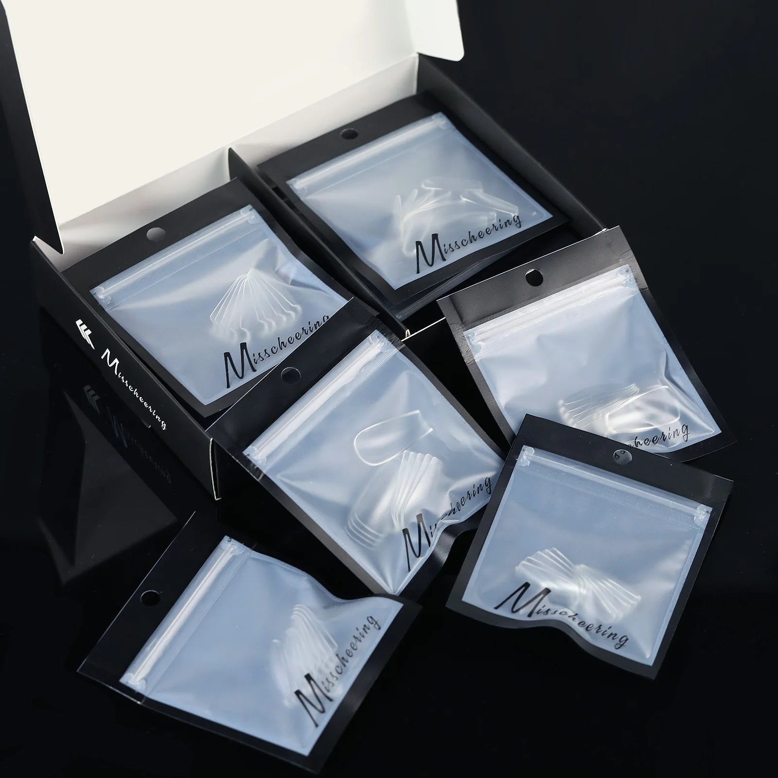 120/140 Uds. Puntas de uñas postizas de aguja de almendra extensión de uñas postizas suaves y transparentes para el hogar DIY salón de uñas manicura prensa en las uñas