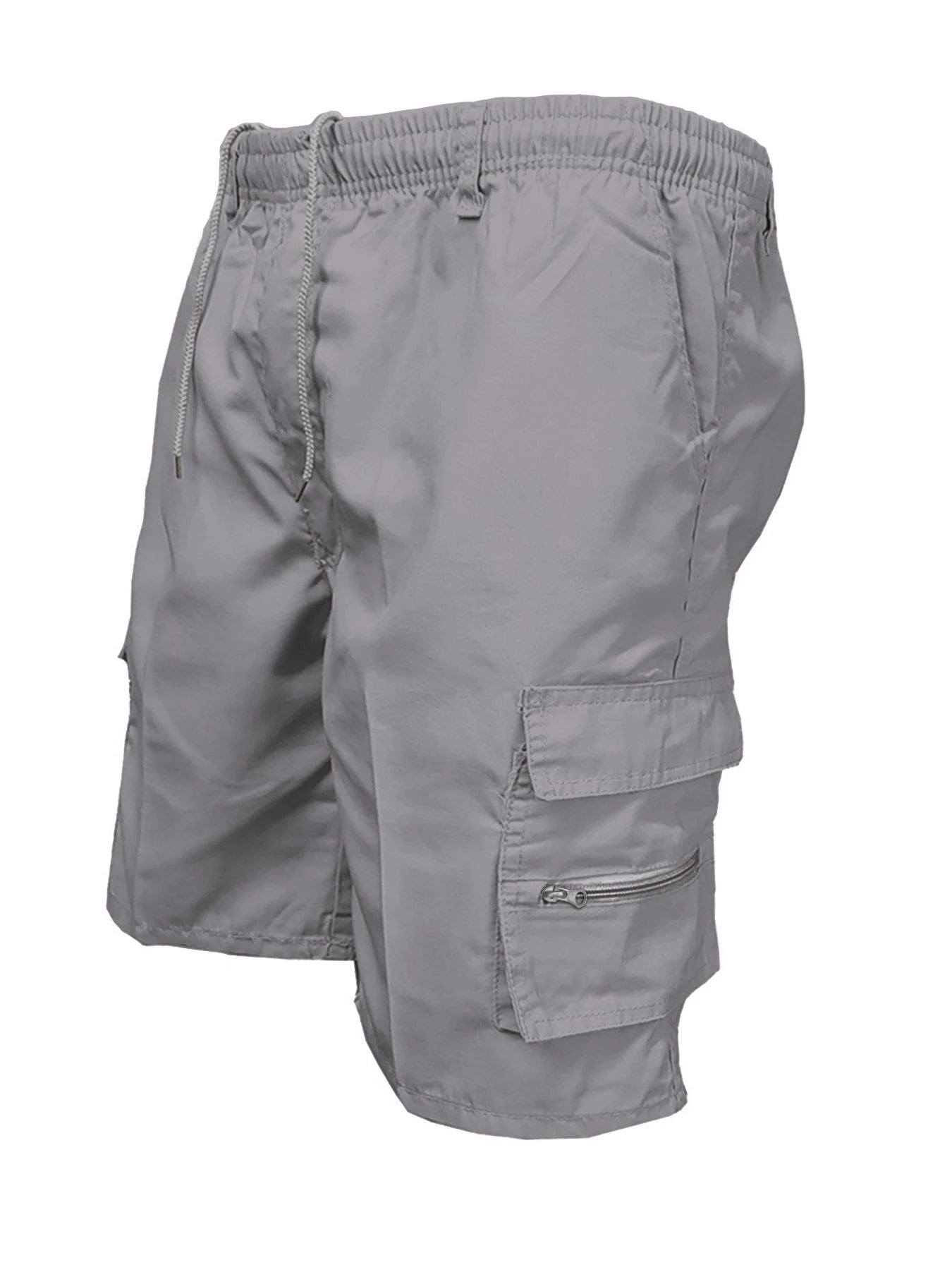 Pantalones cortos Cargo a la moda para hombre, pantalones tácticos para hombre, pantalones deportivos informales con bolsillos grandes, pantalones con paneles Cargo de talla grande para hombre