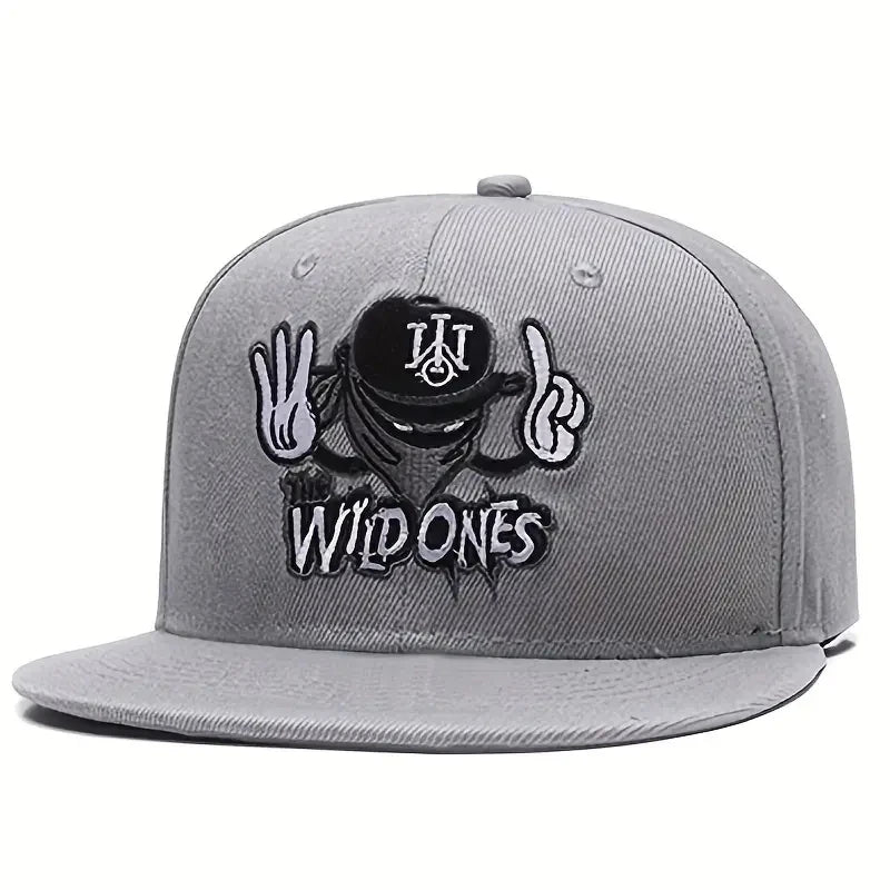 Gorras de béisbol Retro con bordado de marca para hombres y mujeres, Snapbacks de hueso, sombreros deportivos negros, gorra de Hip Hop de arte callejero