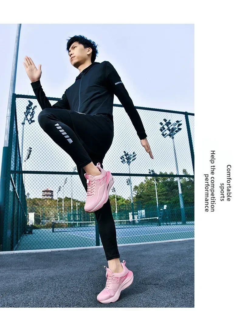 Zapatos deportivos de alta calidad para hombre, zapatillas informales con plataforma para correr, entrenador para hombre, zapatillas de baloncesto transpirables para caminar para mujer