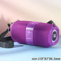 Altavoz Bluetooth inalámbrico portátil para exteriores TG667, altavoz doble, Subwoofer Bluetooth 5,3 con soporte RGB, tarjeta FM/TF/disco USB