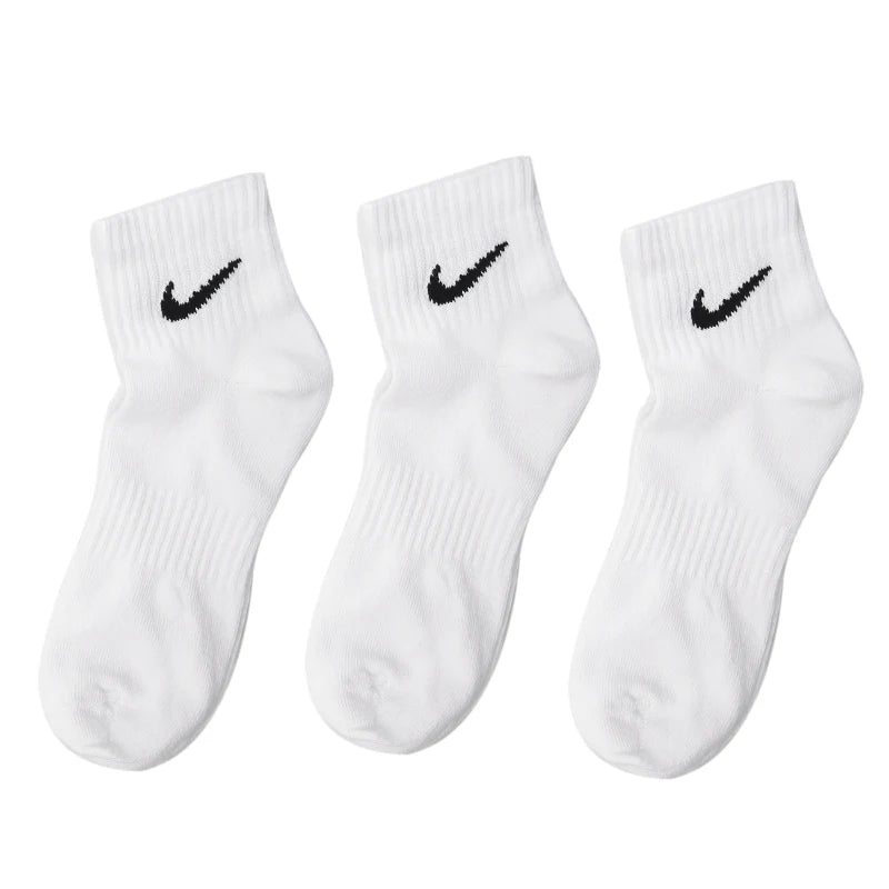 Calcetines Nike, calcetines para hombre, calcetines para mujer, calcetines de baloncesto transpirables y cómodos, calcetines informales (3 pares)