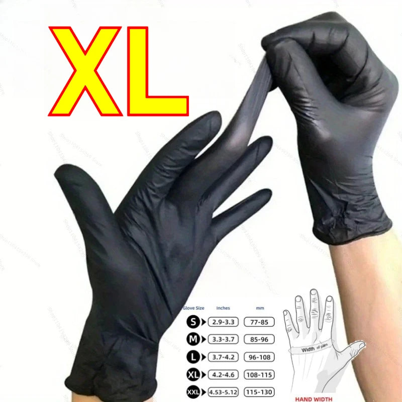 Guantes desechables de nitrilo impermeables para lavar platos, guantes de cocina para el hogar, guantes de limpieza para lavado de perros, guantes de látex para trabajo de alimentos
