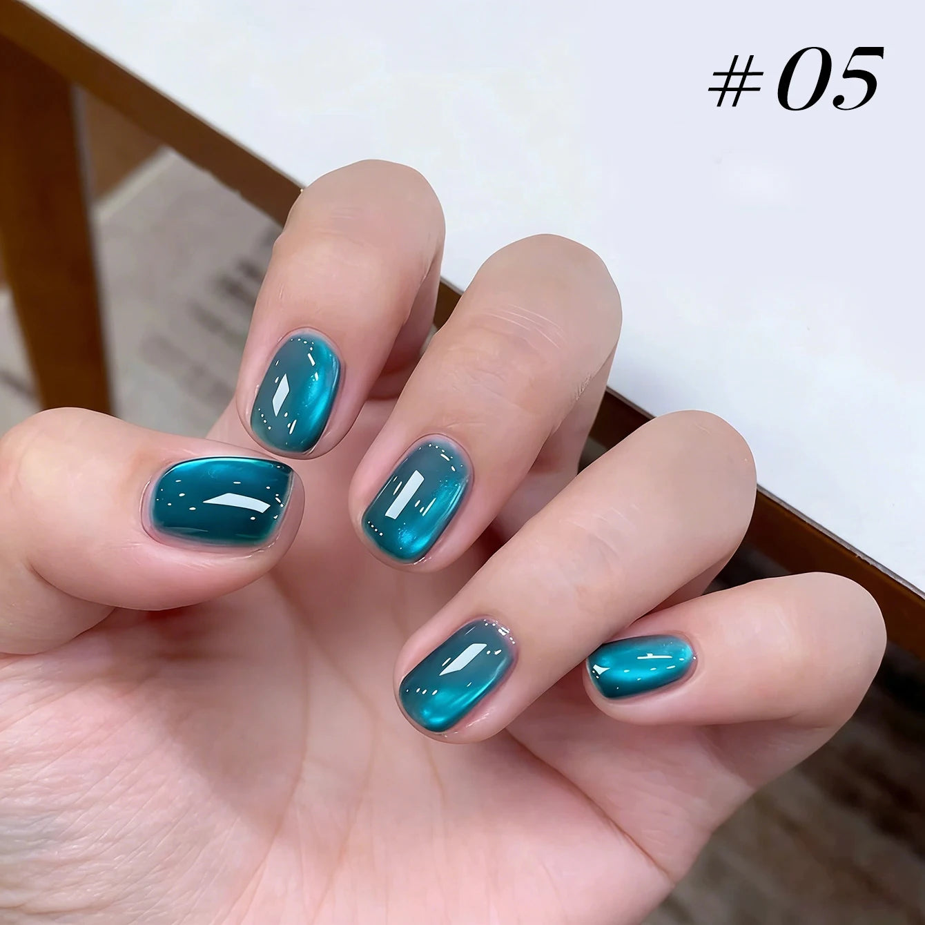 1-12 Uds. Esmalte de Uñas en Gel Magnético Ojo de Gato Marrón con Luz Azul, Larga Duración, Novedad 2026, Suministros para Uñas, Arte de Uñas, Venta Caliente