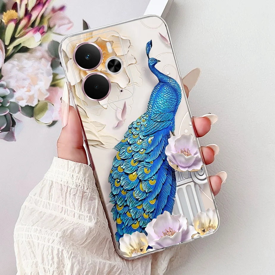 For Realme 14 5G Case Realme 14T RMX5078 New Luxury Painted Cover Soft Slim Phone Case For Realme 14X Realme14 T 5G Fundas Coque