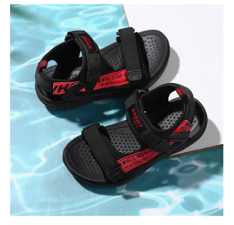 Sandalias de verano para niños, zapatillas de moda para niños y niñas, zapatos de playa al aire libre, calzado antideslizante, gran oferta