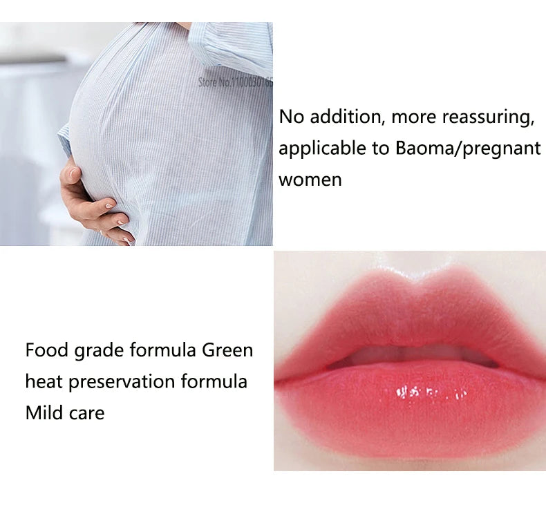 Brillo de labios de doble Color, bálsamo labial hidratante, gelatina decolorante, resistente al agua, antigrietas, cuidado de los labios, cosméticos para estudiantes, lápiz labial
