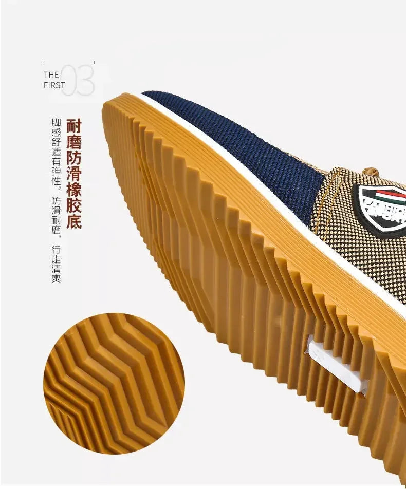Zapatos de lona informales para hombre, Zapatos de conducción de suela blanda a la moda, Zapatos de diseñador para hombre, zapatillas cómodas de talla grande, 2024