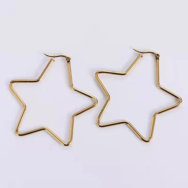 1 par de moda para mujer, moda, personalidad exagerada, diseño de corazón hueco, puño para niña, regalo de joyería de cumpleaños