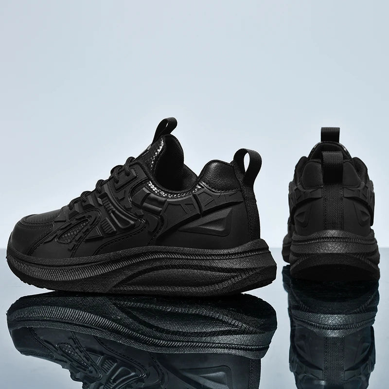 Zapatos de Chef de Hotel para las cuatro estaciones, transpirables, ligeros, antideslizantes, impermeables, a prueba de aceite, zapatos de trabajo de cocina, calzado deportivo informal para exteriores para hombre