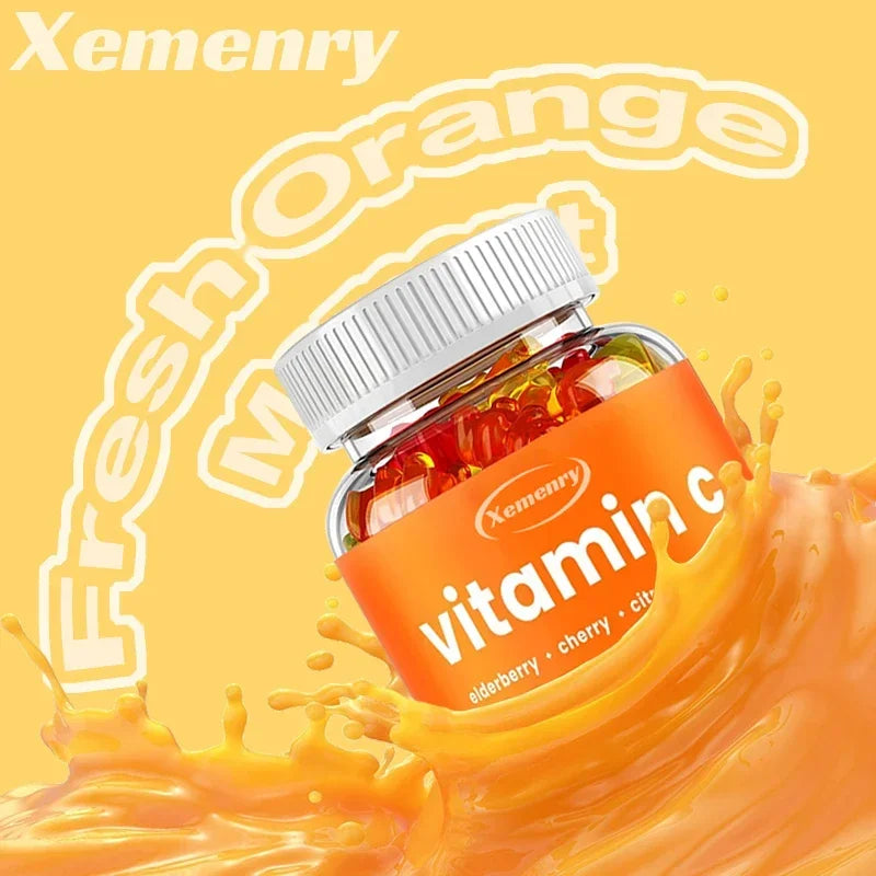 Gomitas de vitamina C: maximiza la absorción, fortalece el sistema inmunológico y promueve la producción de colágeno, antioxidante