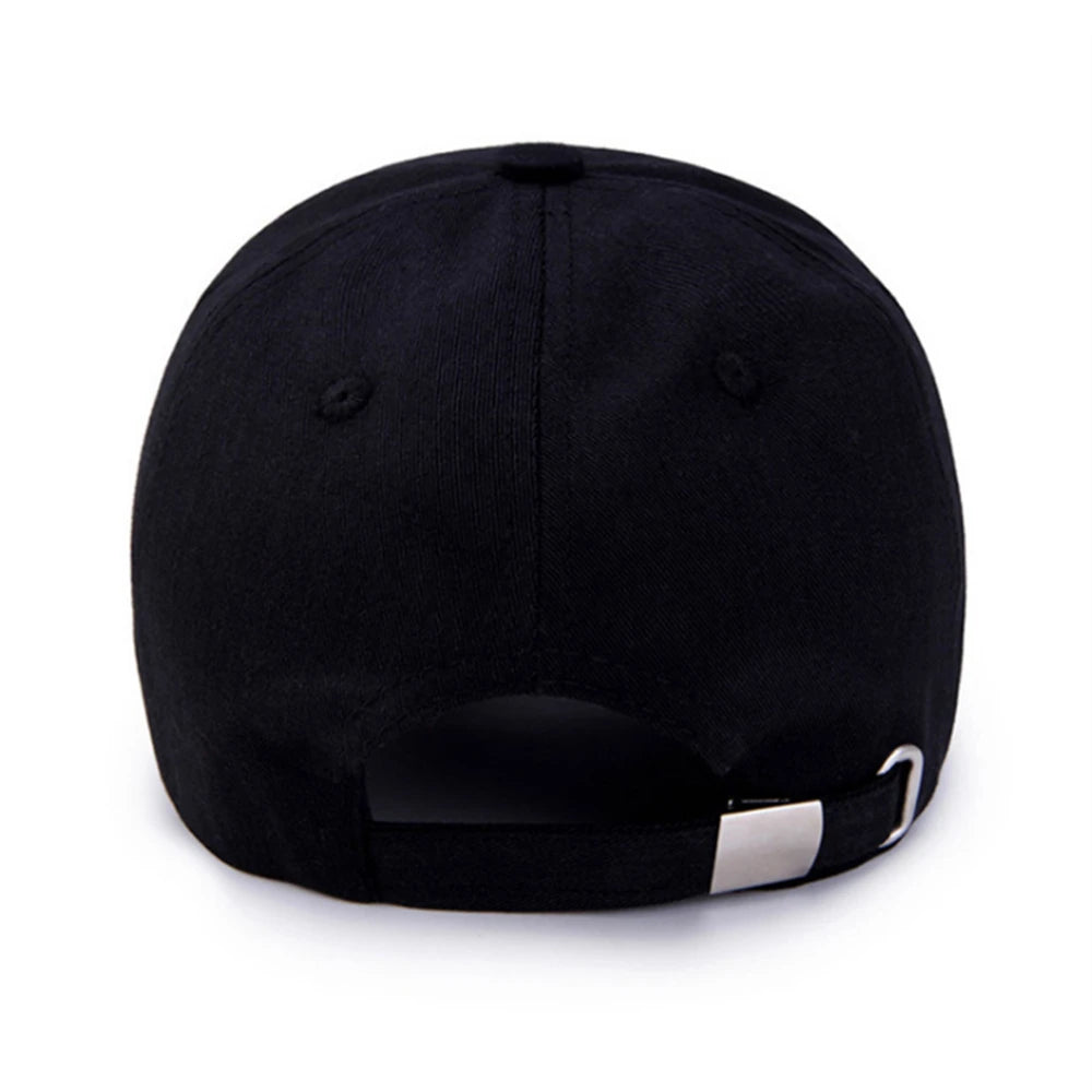 Sombrero Hombres y Mujeres Primavera y Verano Béisbol Hipster Salvaje Blanco y Negro Ocio Viajes Gorra de protección solar