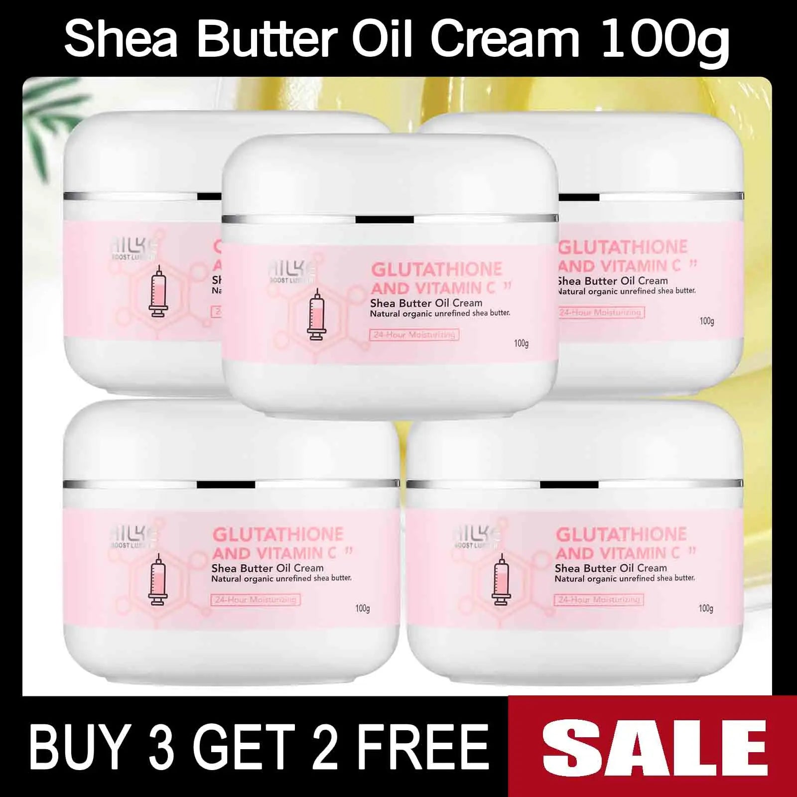 AILKE blanqueamiento eliminar manchas negras loción para el cuidado de la piel Facial crema hidratante glutatión corporal vitamina C piel negra cara nuevo conjunto