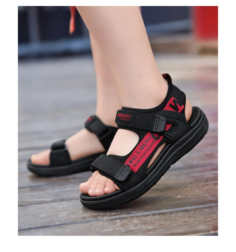 Sandalias de verano para niños, zapatillas de moda para niños y niñas, zapatos de playa al aire libre, calzado antideslizante, gran oferta
